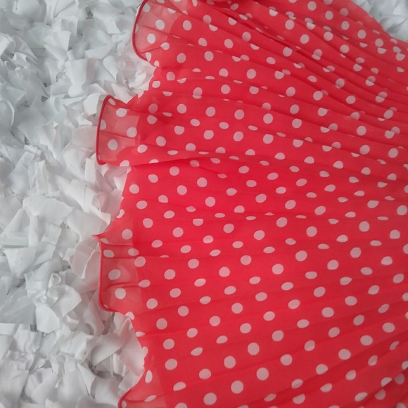 New girls coral dress - Picture 6 of 8